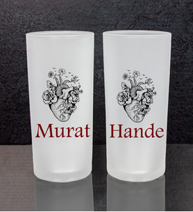 eJOYA Kişiye Özel 2'li Rakı Bardağı 111441