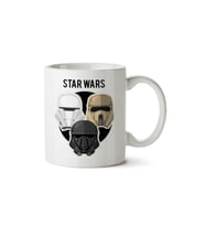 Star Wars Trooper Trio Rogue One iki Tarafı Baskılı Kupa Bardak