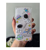 Samsung Galaxy A02S Uyumlu Baskılı Şeffaf Telefon Kılıfı