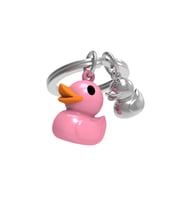 Metalmorphose Pembe  Ördek Anahtarlık