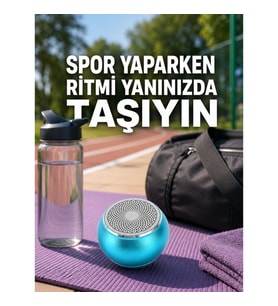 Mey İthalat® Taşınabilir Bluetooth Hoparlör Dış Mekân ve Seyahat İçin İdeal Yeni Nesil