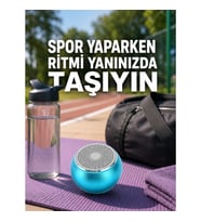Mey İthalat® Taşınabilir Bluetooth Hoparlör Dış Mekân ve Seyahat İçin İdeal Yeni Nesil