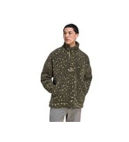Adidas TERREX XPL HP SNAP AOP Erkek Outdoor Çeyrek Fermuarlı Polar Üst KQ6614 Haki