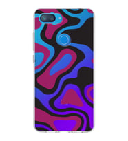 Xiaomi Mi 8 Lite Uyumlu Kapak Renkli Desen Tasarımlı Şeffaf Silikon Kılıf