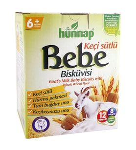 Keçisütlü Vitaminli Bebe Bisküvisi 400 Gr