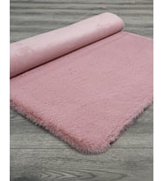 Makine Kaymaz Yıkanabilir Pudra Bohem Salon Halısı Mutfak Halısı Koridor Halısı Yolluk Pembe
