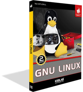 GNU LİNUX EĞİTİM KİTABI (Siyah - Beyaz)