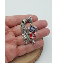 Gümüş Kaplama Alpaka Tesbih Püskülü (62458)