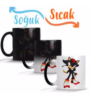 Shadow the Hedgehog Sonic Sihirli Kupa Bardak Porselen