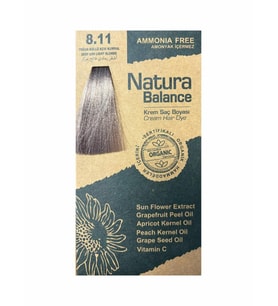 NATURA BALANCE SAÇ BOYASI 8.11 YOĞUN KÜLLÜ AÇIK KUMRAL