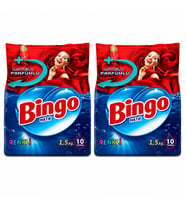 Bingo Matik Toz Çamaşır Deterjanı Renkliler 1.5 Kg x 2 Adet
