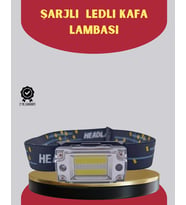Northcity Şarj Edilebilir LED Kafa Feneri 215 Lümen XPE COB Güçlü Aydınlatma - 4-8 Saat Süreli Kompakt Tasarım