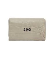 Beyaz Kil Seramik Hamuru 2000 gr Beyaz Seramik Hamuru 2 kg Doğal Kil Çamuru 2000 gram Oyun Çamuru