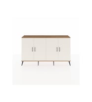 Arges Konsol 4 Raflı 4 Kapaklı 176x30x99 Çam-Aytaşı/Çam