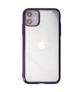 Apple İphone 12 Kılıf Element Silikon - Mor