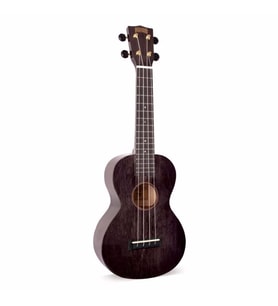 Mahalo Hano Series Concert Ukulele (Transparent Black)