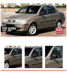 Fiat Albea / 2002-2009 Batman Yarasa Ayna Kapağı