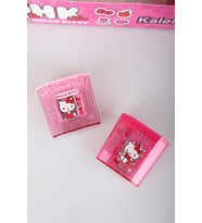 x Dekomus Lisanslı Hello Kitty 2 Adet Çift Bıçaklı Kalemtraş