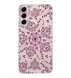 Samsung Galaxy S22 Plus  Kamera Korumalı Kapak Nostalji Desen Tasarımlı  Şeffaf Kılıf