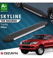 Toyota Hilux 7 Skyline Krom Yan Basamak 203 Cm 2006-2015 A+ Kalite
