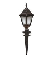 AVONNI BBO-68166-BSY Siyah Boyalı Dış Mekan Aydınlatma E27 ABS Akrilik Cam 23cm