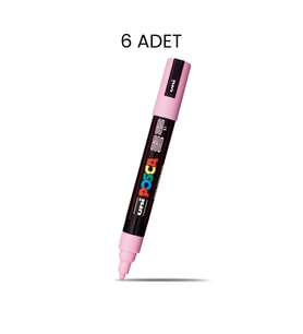 Posca PC-5M Su Bazlı Marker Kalem 6'lı Kutu