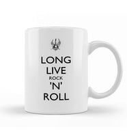 Long Live Rock N' Roll Kupa Bardak Porselen
