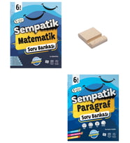 6. Sınıf Sempatik Matematik ve Paragraf Soru Bankası + Telefon Standı