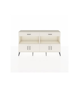 Arges Konsol 2 Raflı 2 Çekmeceli 4 Kapaklı 176x30x99 Aytaşı-Aytaşı