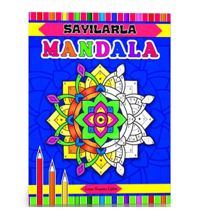 Sayılarla Mandala Boyama Kitabı  (100 MANDALA)