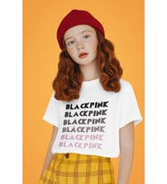 Blackpink Kpop Baskılı Unisex Çocuk Tişört (1-12 Yaş)