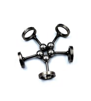 Renkli Taşlı Çelik 5 Adet Kaş Tragus Piercing