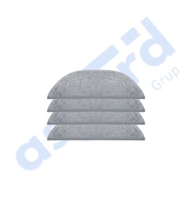 ROBOROCK S8 MaxV Ultra Uyumlu  4 Mop PKT-iasgf0000795