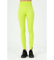 Maraton Seamless Kadın Neon Yeşil Tayt