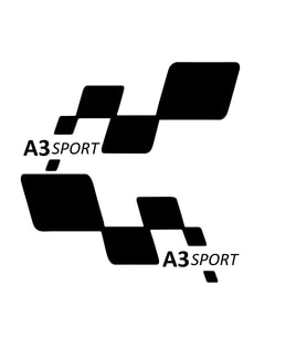 A3 sport Etiket Yapıştırma 30cmx11cm MMD142