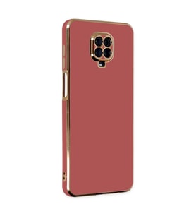 Xiaomi Redmi Note 9 Pro Kılıf Volet Silikon - Kırmızı