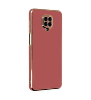 Xiaomi Redmi Note 9 Pro Kılıf Volet Silikon - Kırmızı
