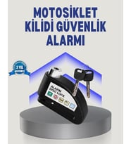 Disk Fren Kilidi Alarmlı Anti Hırsızlık Motosiklet Scooter Bisiklet