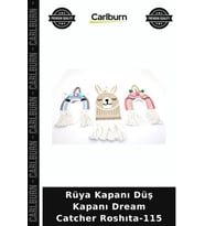 Özel Üretim Dekoratif Duvar Süsü Bohem Hediye Rüya Kapanı Düş Kapanı Dream Catcher Roshıta-115