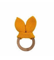 Amigurumi Organik Diş Kaşıyıcı Hardal
