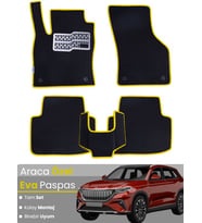 TOGG T10X (2023-2025) Uyumlu EVA Paspas Tam Set–Oto Paspas,Araca Özel,Kolay Montaj