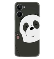 11 Pro Kılıf Silikon Desen Özel Seri Hello Panda 1709