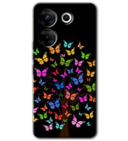 Tecno Camon 20 Kılıf HD Desen Baskılı Arka Kapak - Cacti Prairies