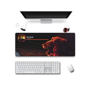 SonicTouch UltraGrand İsme Kişiye Özel Hediye Gs Taraftar Sarı Kırmızı Xxl Klavye Mouse Pad 40x90cm