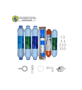 Fluxtek Kapalı Kasa Su arıtma Sertifikalı 6lı Pera Water mineral Vontron Helixfil teknoloji mebran