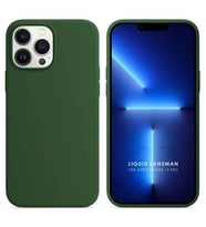 Apple iPhone 14 Pro 6.1'' Liquit Lansman Silikon Haki