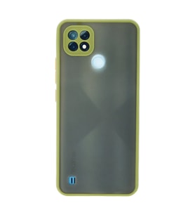 Realme C21 Kılıf Montreal Silikon Kapak - Açık Yeşil