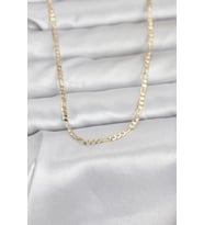 CM 14K Gold Renk İnce Kuşgözü Zincir Model 60 cm Kadın Kolye - TJ-BKO10978