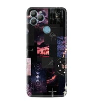 GM22 Kılıf HD Resim Baskılı Ay Pattern StKd -030