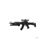 Oyuncak 55 Cm Pilli Işıklı Sesli M16 Tüfek